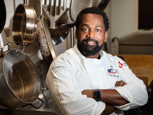 GTCC culinary graduate N’Gai Dickerson uses his education to help educate others about nutritious eating.